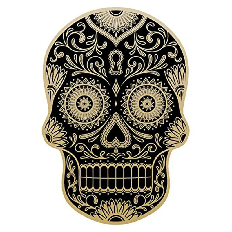 

10 см * 15 см наклейка на автомобиль ужасов «ДЕНЬ СДЕЛА» наклейка рокабилли рок винтажный сахарный череп украшение для стайлинга автомобиля