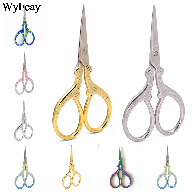 Винтажные ножницы портной крестиком Европейский ремесло Ретро ножница для