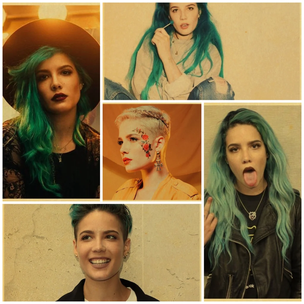 

Helshi retro classic poster bar home decoration painting