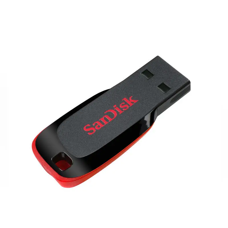 100% оригинальный флэш-накопитель SanDisk 128 Гб 64 ГБ 32 16 USB 2 0 карта памяти поддержка