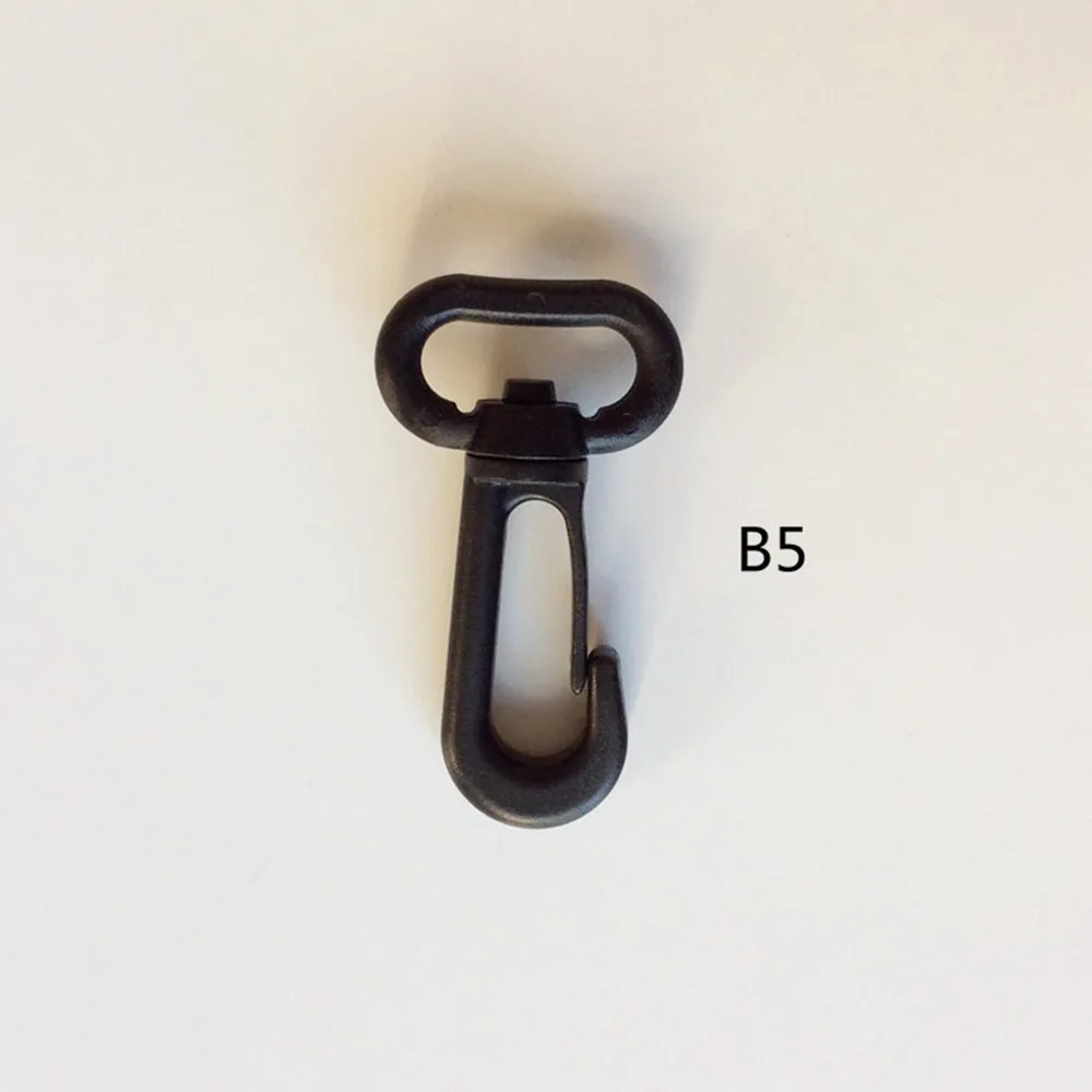 5 шт. пластиковые разноцветные застежки-карабины для ключей 20 мм | Дом и сад