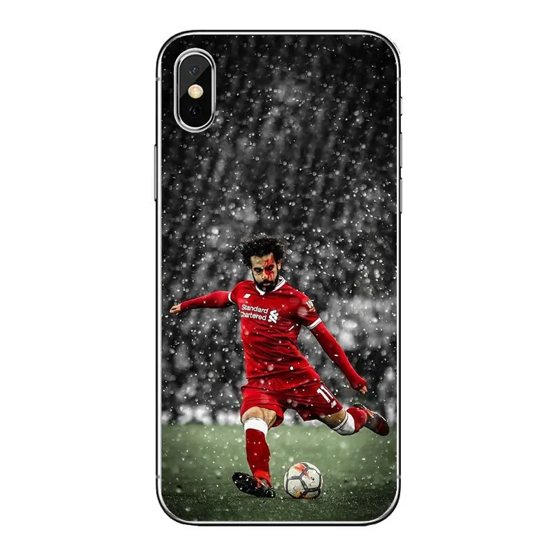 Прозрачный мягкий чехол mohamed salah для iPod Touch iPhone 4 4S 5 5S 5C SE 6 6S 7 8 X XR XS Plus MAX |