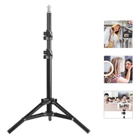 2022spash portable photography light stand 1 1m foldable photo camera tripod for photography studio phone youtube live camera
