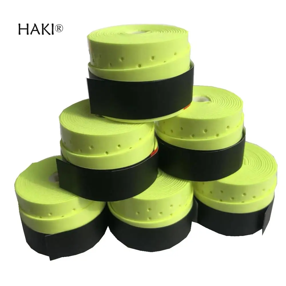 10 шт. HAKI различные теннисные ручки Overgrip используются для теннисной детской