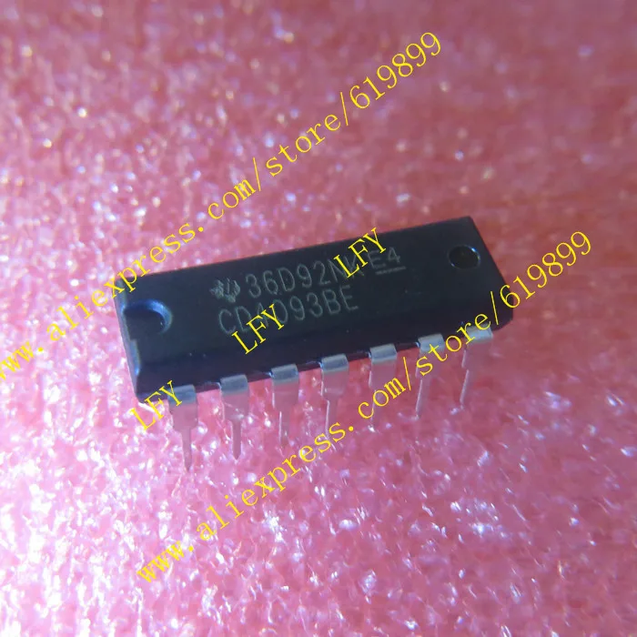 

Free shipping 100pcs CD4093BE CD4093 4093