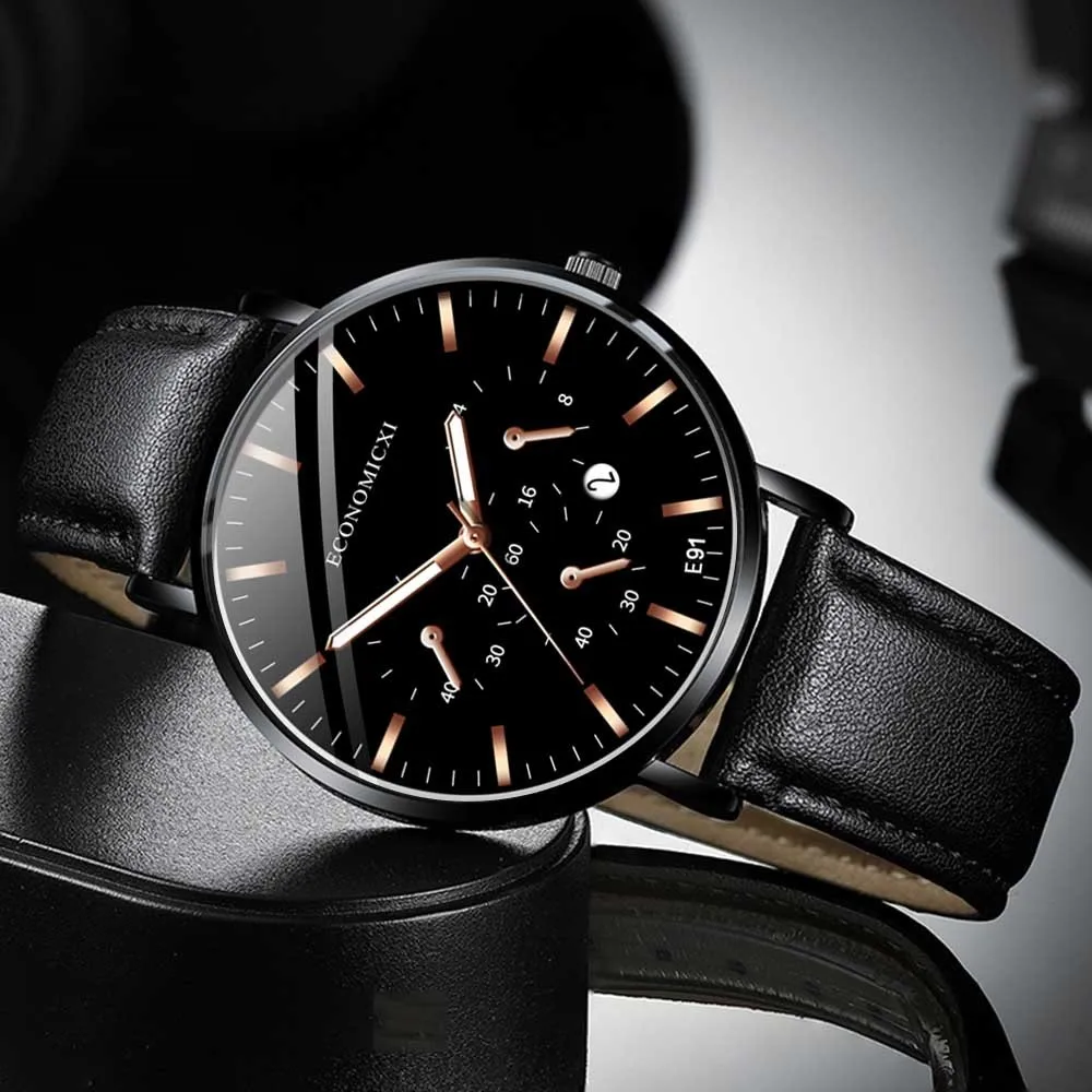 Повседневные кварцевые часы мужские Топ люксовый бренд наручные Мужские для