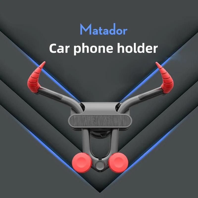 

Matador Gravity Car Phone Holder in Car Mobile Cell Stand Air Vent Clip Telephone Support Accessories Bracket For iPhone 12 11