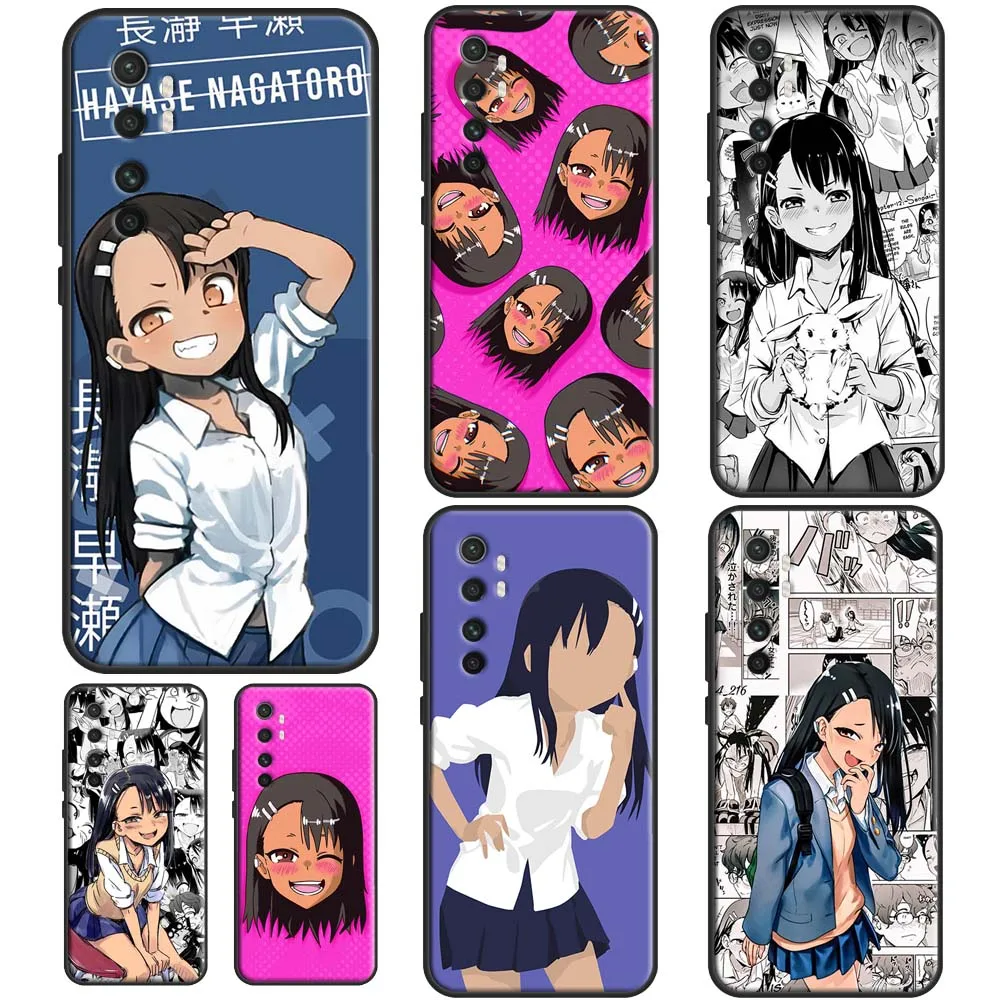 nagatoro san anime aesthetic Case For POCO F3 X3 Pro F2 M3 Cover For Xiaomi Mi 11 Lite 11 Ultra 10T Pro Note 10 Lite