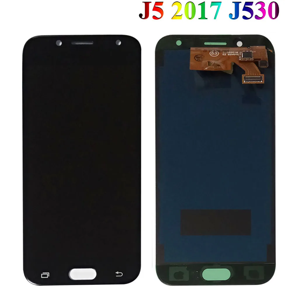 5 2 &quotЖК Регулируемый J530 2017 для Samsung Galaxy J5 дигитайзер сенсорный экран дисплей Pro