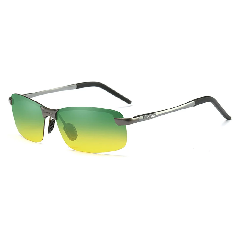 Солнцезащитные очки Мужские поляризационные квадратные алюминиево магниевые