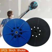 8 hole drywall sander hook and loop 9 215mm backup pad with 8mm thread sanding disc for sander replacement polishing tool