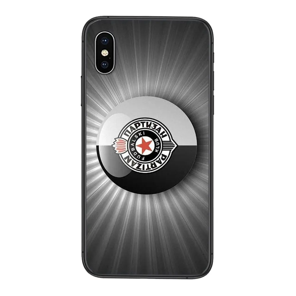 Черная оболочка Fk Partizan Белградский модный бампер для Xiaomi Mi 10 11 9 10T Pro Lite Ultra Poco X3 F3 NFC