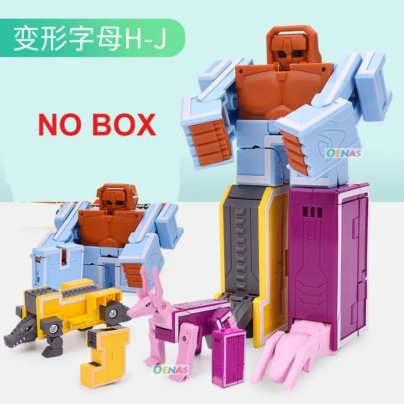 HIJ NO BOX 15 в 1 развивающие сборные строительные блоки GUDI фигурка Трансформация Роботы количество Деформация игрушки для детей - Цвет: HIJ NO BOX