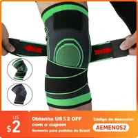 1pc sports kneepad men pressurized elastic knee pads support fitness gear basketball volleyball brace protector