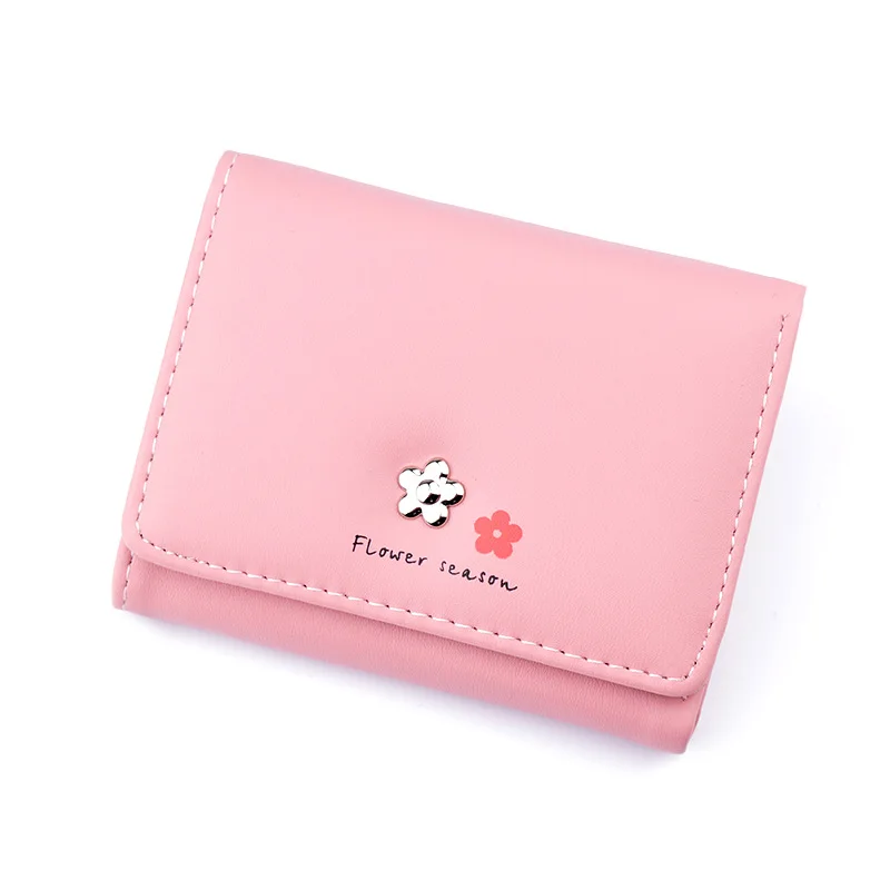 Новый женский кошелек милый студенческий кошелёк для монет короткий мини в