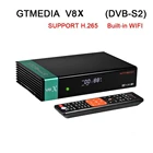 Оригинальный GT медиа V8X HD спутниковый ресивер DVB-S2 S2X Full HD USB 2,0 Европа CCAM СБ декодер приемное устройство PK V8 HONOR V8 NOVA