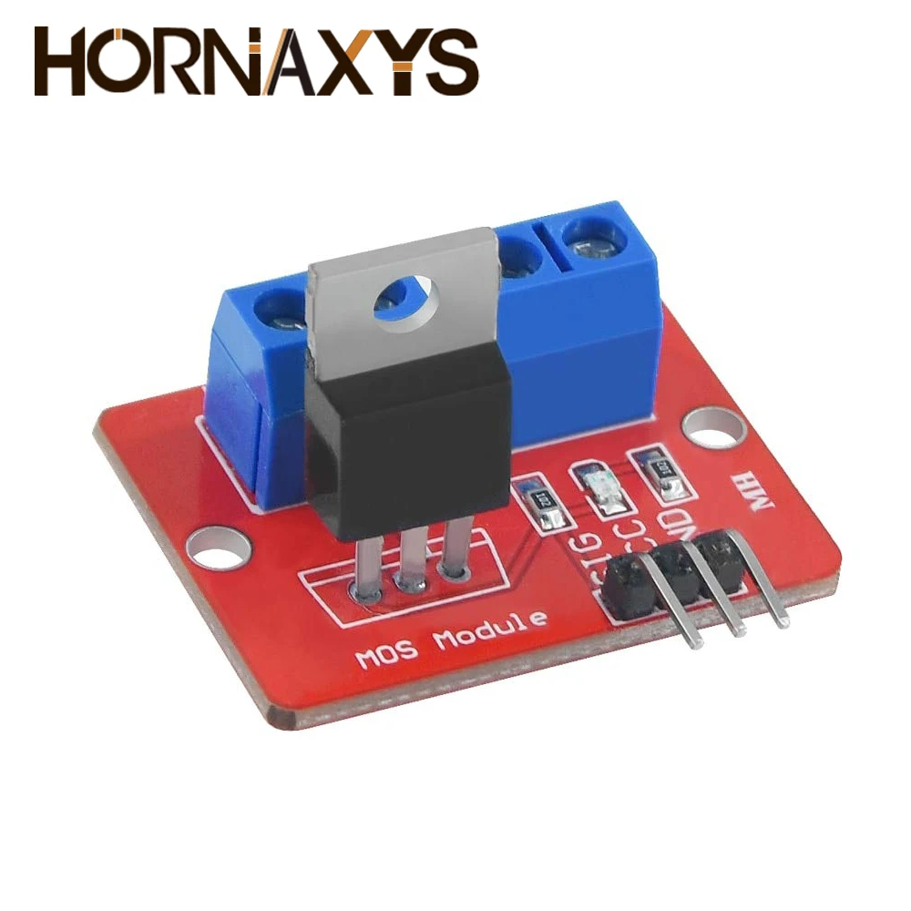 5 шт. внутренний диммер IRF520 для MCU ARM Raspberry Pi 0-24 В верхняя кнопка Mosfet PWM затемнение