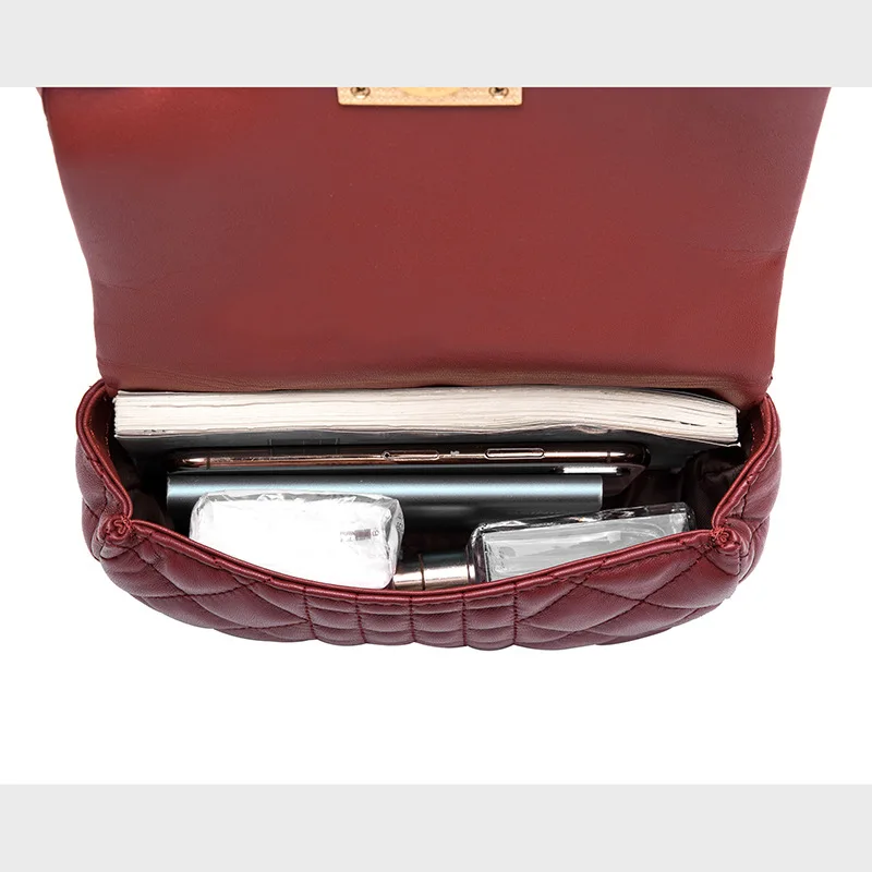 Из овечьей кожи сумки из натуральной Для женщин Курьерские известных брендов