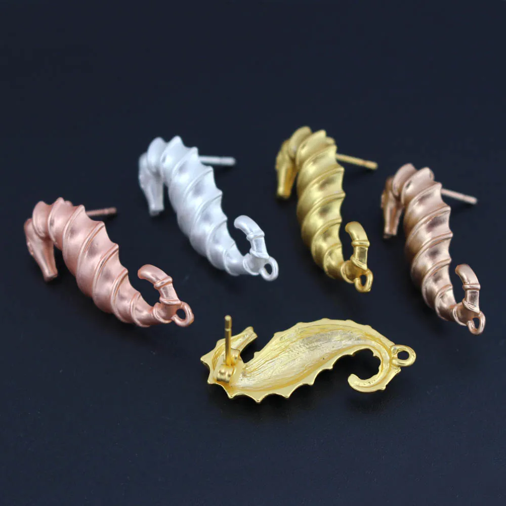 10 пар женские серьги Висячие ювелирные изделия аксессуары в виде морского конька