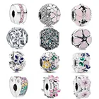 2021 s925 Новый Стерлинговое Серебро Красочная любовь кулон бусины очаровательные подходят оригинальной Pandora для женщин DIY женские ювелирные изделия