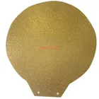 Флексикон Новый диаметр 240 одна сторона мм текстурированный пей с порошковым покрытием стальной лист Круглая Тепловая кровать Строительная пластина для косселя Delta Горячая кровать