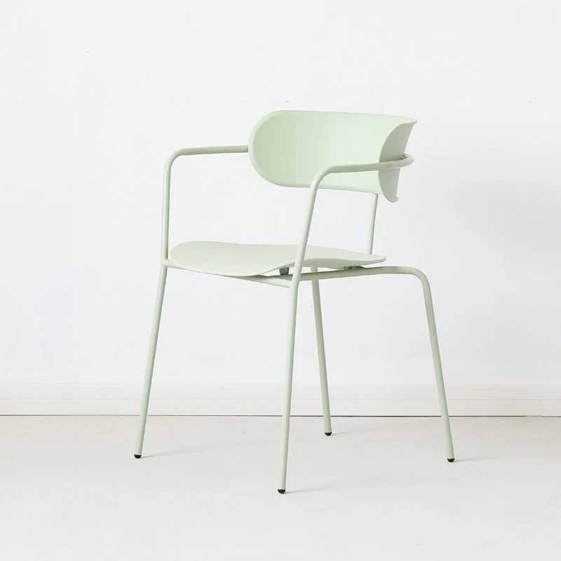 Простой Инс стул промышленный ветер кованого железа Металла Открытый спинка