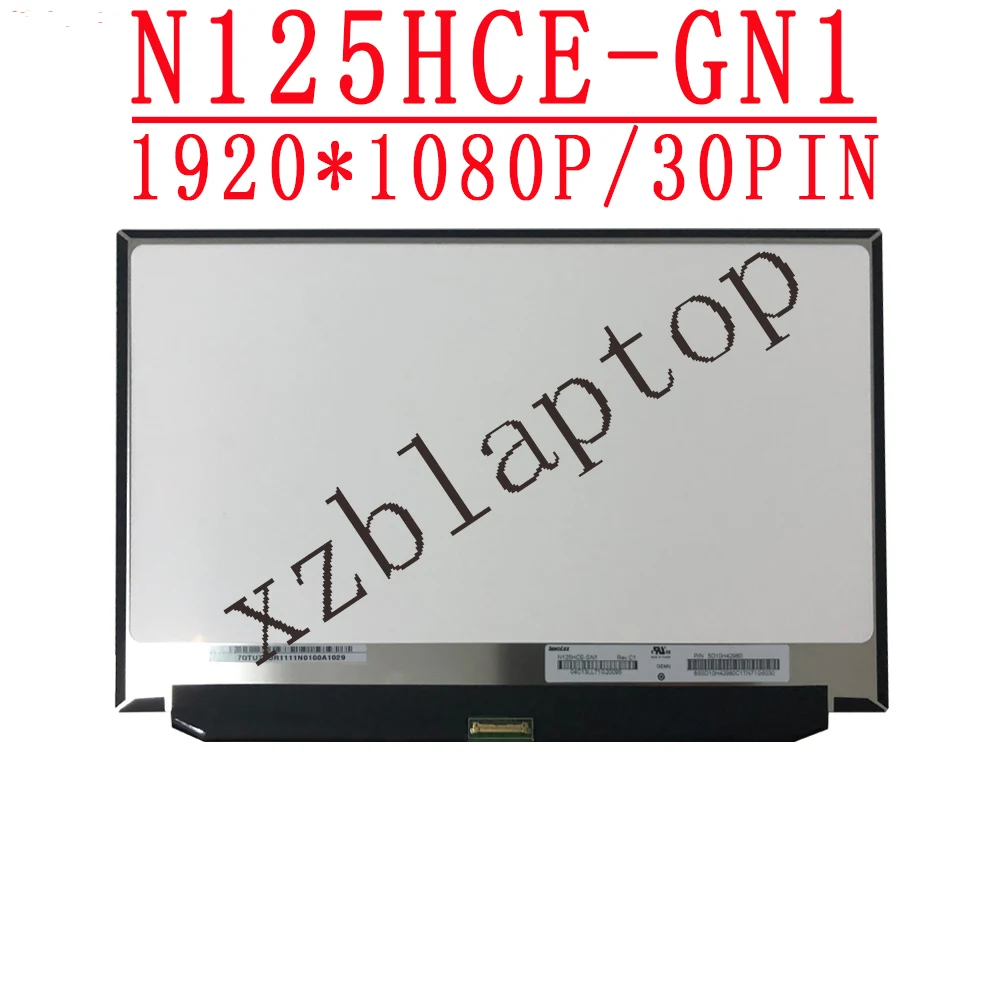12, 5 1920*1080 IPS FHD  30    - N125HCE-GN1    HP EliteBook 820 G3 G2  Lenovo X260 P/N 5D10H42980