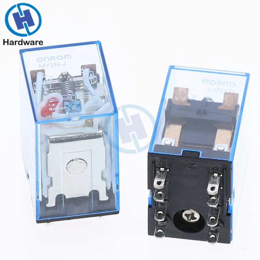 Миниатюрное электромагнитное реле общего назначения MY2NJ катушка DC12V DC24V AC110V AC220V