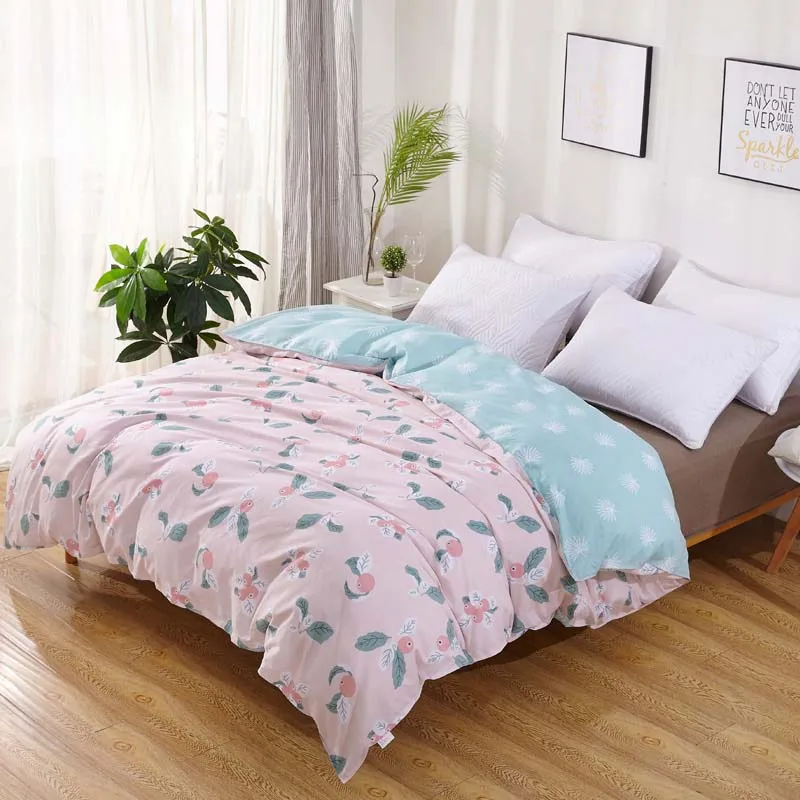 Pure100 % хлопок от известного бренда Комплект постельного белья 4/6 шт. пододеяльники