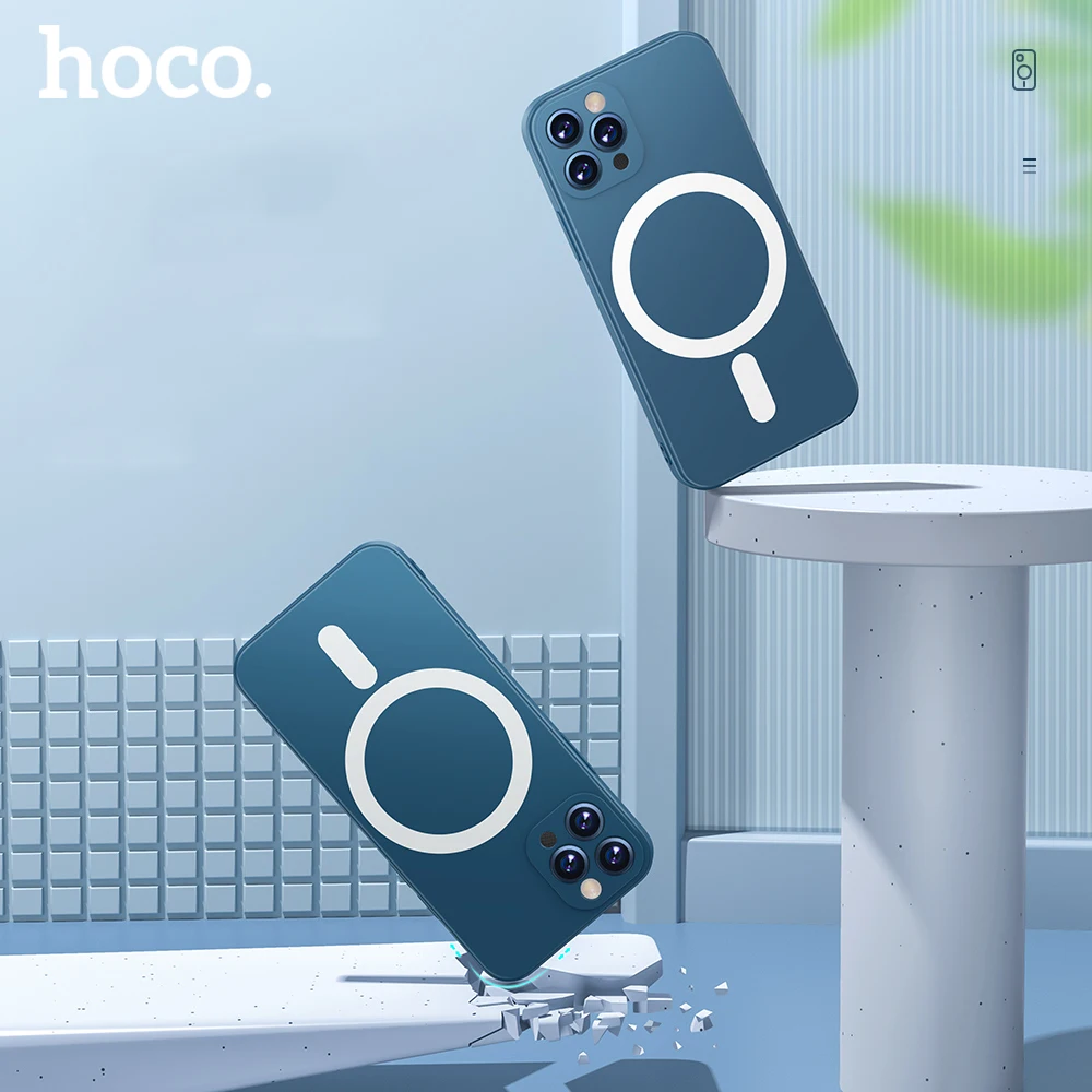 Беспроводное зарядное устройство HOCO Оригинальный жидкий силиконовый чехол для