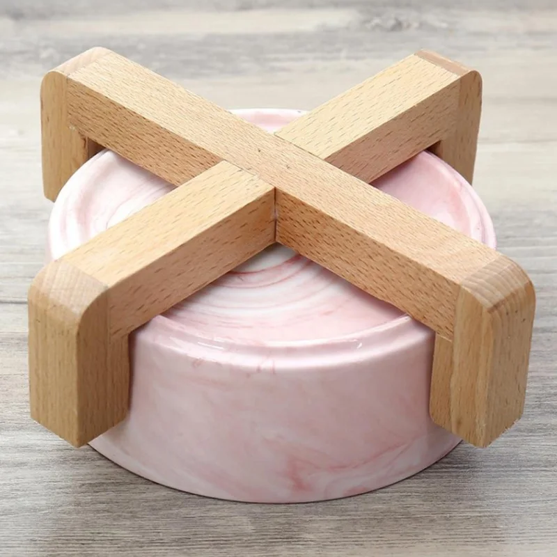 28 унций Салатница Западная фруктовая миска для десерта бамбуковая полка чаша