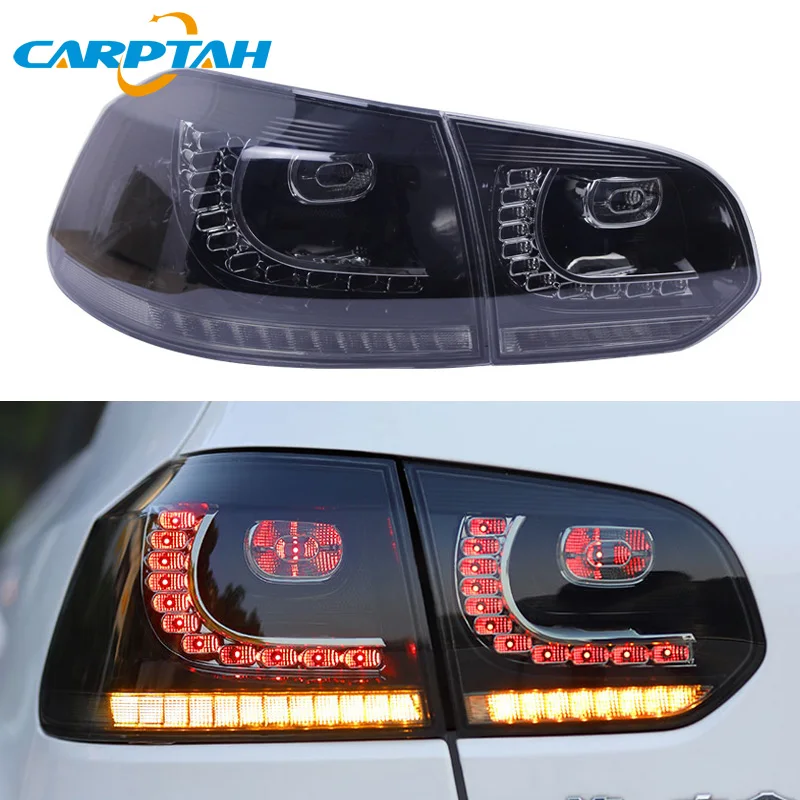 Автомобильный Стайлинг фонарь задние фонари для Volkswagen Golf 6 R20 MK6 задний LED DRL +