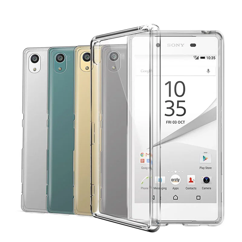Чехол для телефона Sony X10 Plus XA1 XA2 Ultra XC XP Xperia 1 5 8 10ii XZ 2 Compact XZ3 4 P мягкие прозрачные