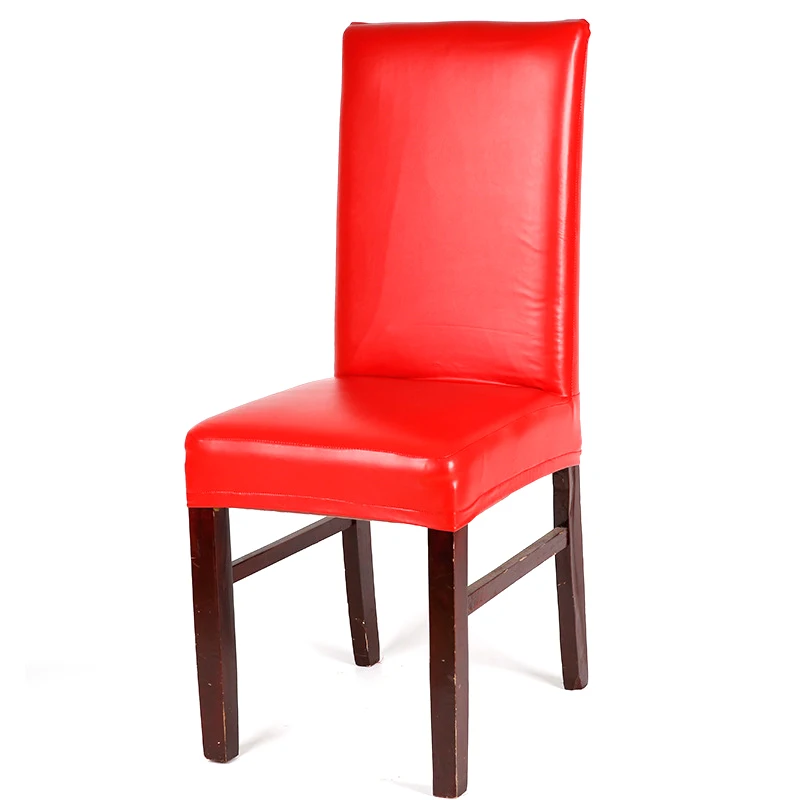 Искусственная кожа ткань водонепроницаемый однотонный Чехол для стула чехол