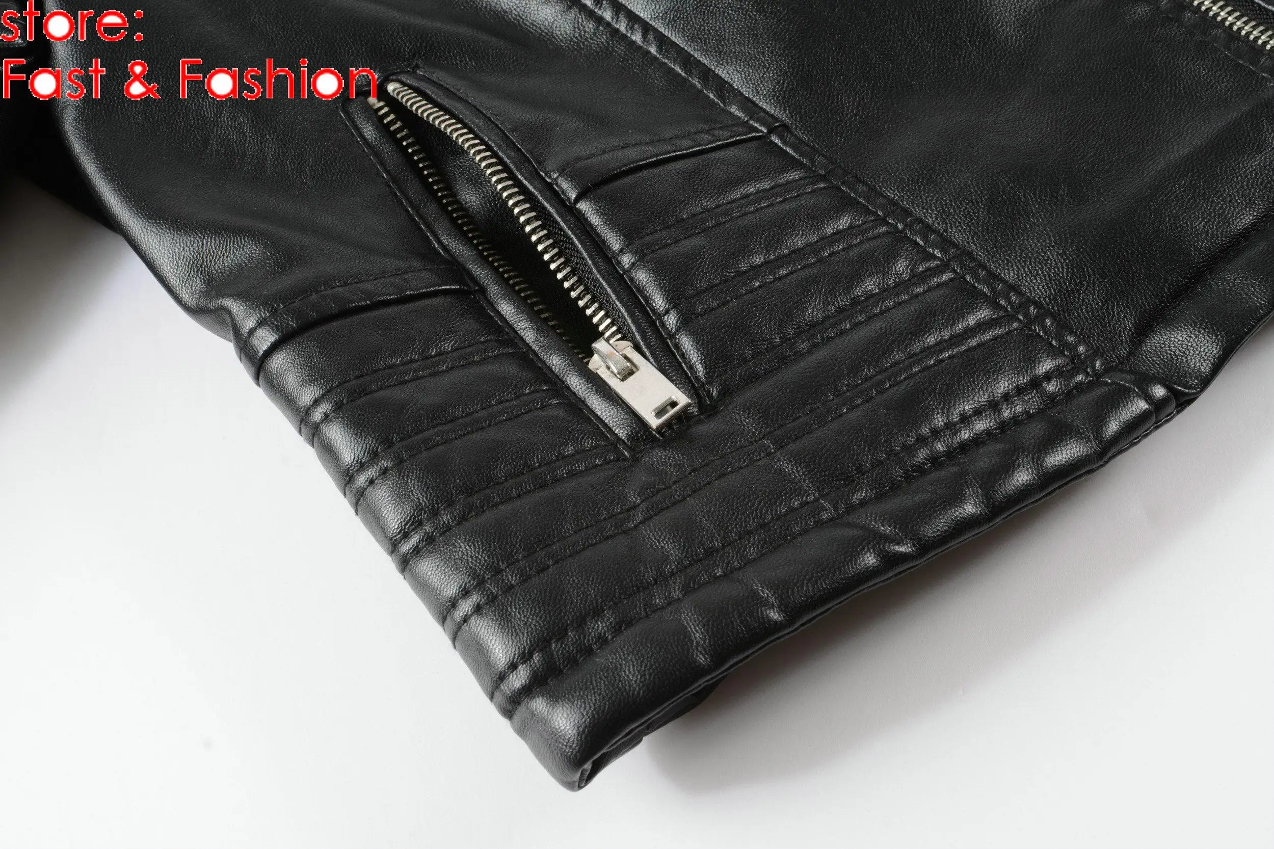 

ZITY 2020 New Fashion Women Jackets Ladies Long Sleeve Autumn Winter Zippers Streetwear Black Coat