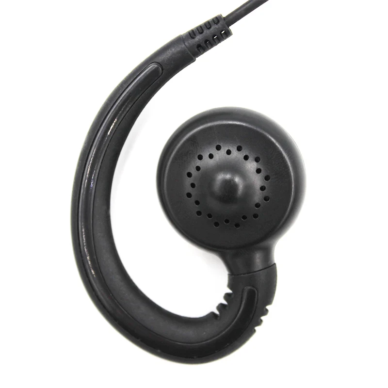 gp340 gp380 gp680 earpiece C Swivel Ear Hook Walky Talky Earphone Pogo Pins PTT Headset for Motorola HT MTX PTX PRO GP Series