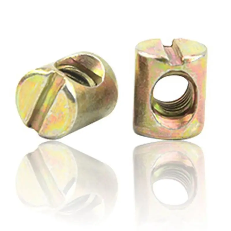 Болты с шестигранной головкой болты мебельный болт резьбой M 6x55 мм бочковые гайки