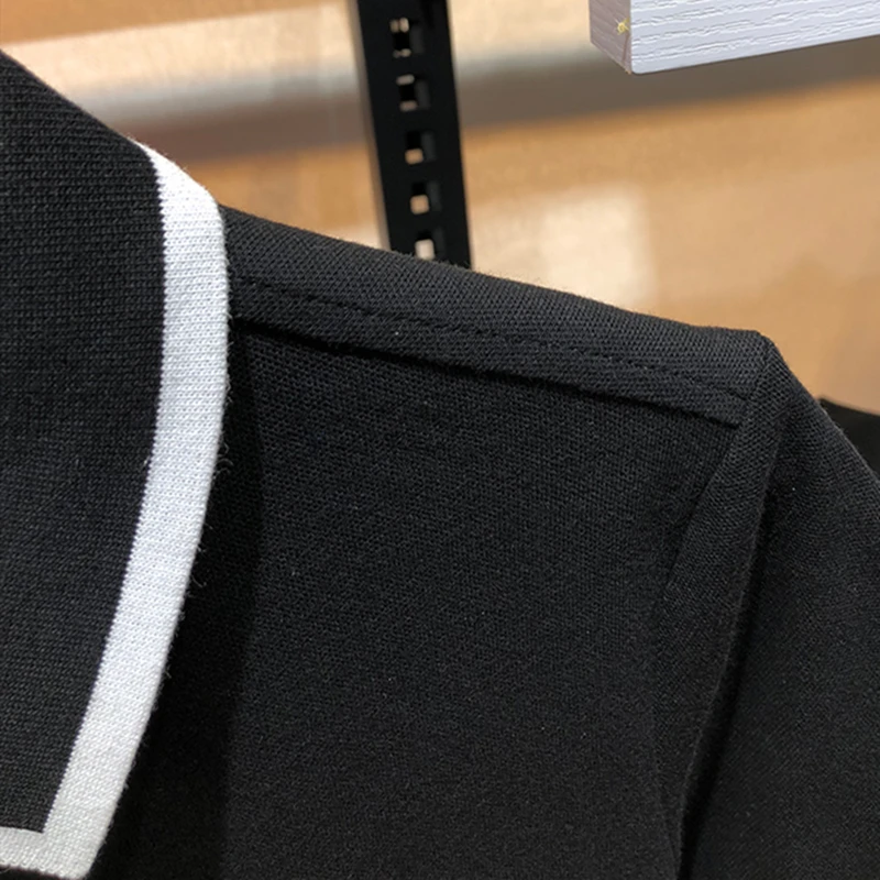 

high quality women's short crocodile Polo Dress Women Summer Dresses Short Sleeve Ladies Female Above Knee, Mini dress elegant