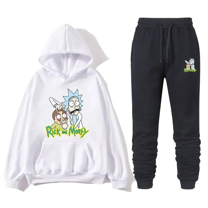 2019 новый бренд Рик Морти с капюшоном Мужские и женские толстовки хлопок капюшон +
