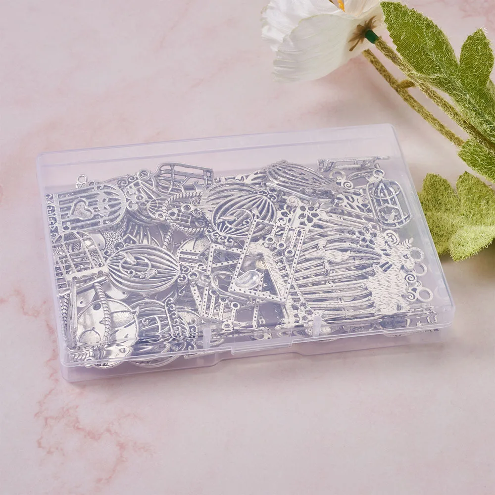 

72pcs/Box Antique Tibetan Style Charms Pendant Mix12 Styles For DIY Bracelet Necklace Earring jewelry making Decor Accessories