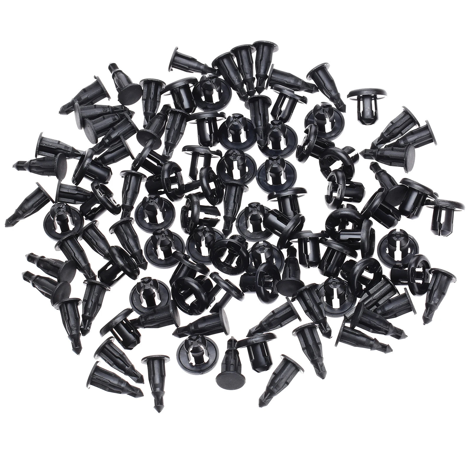 50 шт. авто крепеж нажимной Тип бампер фиксатор крыло крышка пластиковые заклепки