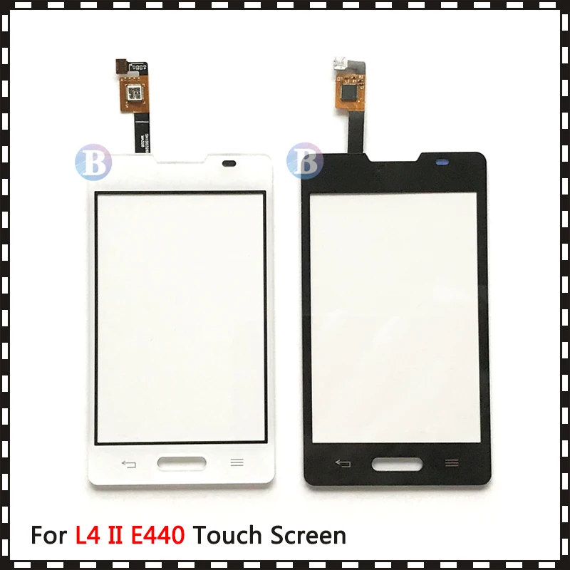 Replacement high Quality 3.7&quot For LG Optimus L4 2 II E440 and Dual E445 Touch Screen Digitizer Sensor Outer Glass Lens Panel | Мобильные