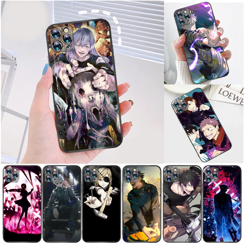 

Jujutsu Kaisen Sukuna Yuji Itadori Fushiguro Megumi Satoru Gojo Phone Case For iPhone 6 6S 6Plus 7 8 Plus Coque Soft TPU