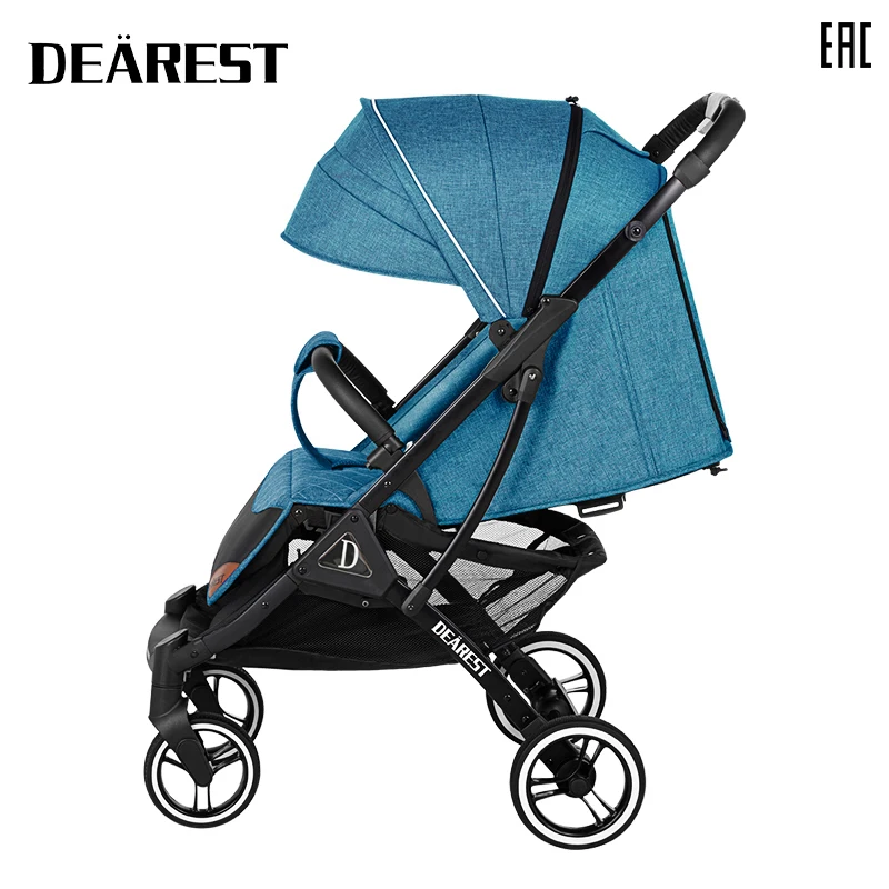 

Dearest 819 2021 New Stroller High Landscape Stroller Can Sit Or Lie Foldable Baby Four Seasons Available