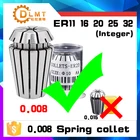 Высокоточная пружинная Цанга 0,008 мм ER11, ER16, ER20, ER25, ER32, 1 шт.