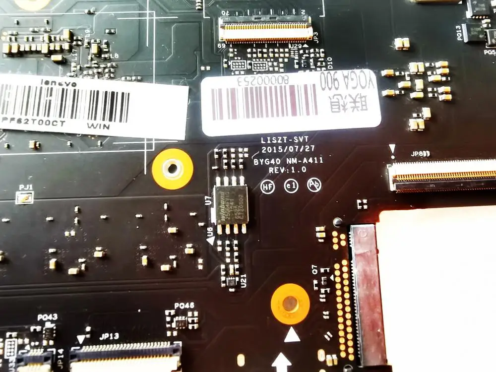 Оригинальная прозрачная защита для экрана Lenovo YOGA 900-13ISK материнская плата