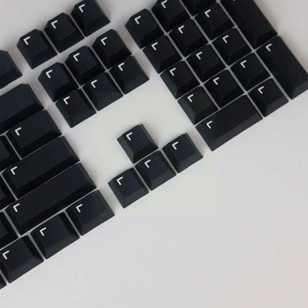 

1 комплект Gmk черная Пиксельная крышка s Pbt, сублимационная крышка s, профильная Крышка для Gh60; Gk61; Gk64; 68; 84; 87; 96; 980; 104 B5d7