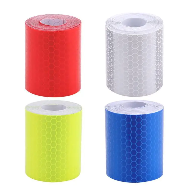 

3mx5cm Colorful Reflective Safety Warning Conspicuity Tape PET Film Sticker 3M Adhesive Sticker for Car Auto Trucks