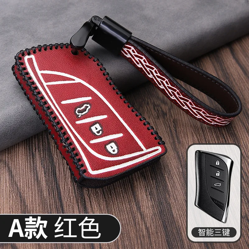 Чехол для автомобильных ключей в стиле ретро из натуральной кожи Lexus Es200 Rx300 Es300h NX