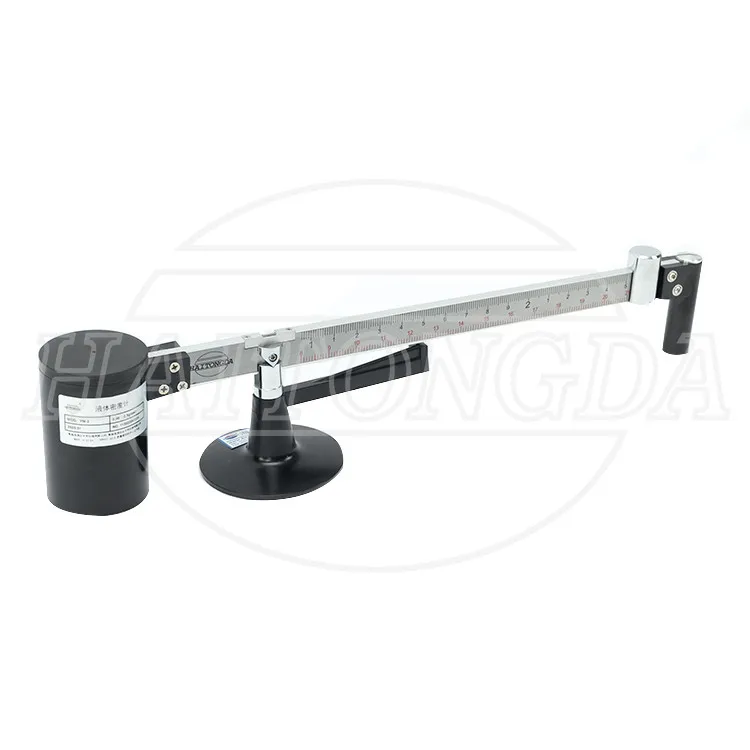 

Practical YM-1accurate field measuring instruments mud balance drilling fluids density with double-scale stainless dividing rule